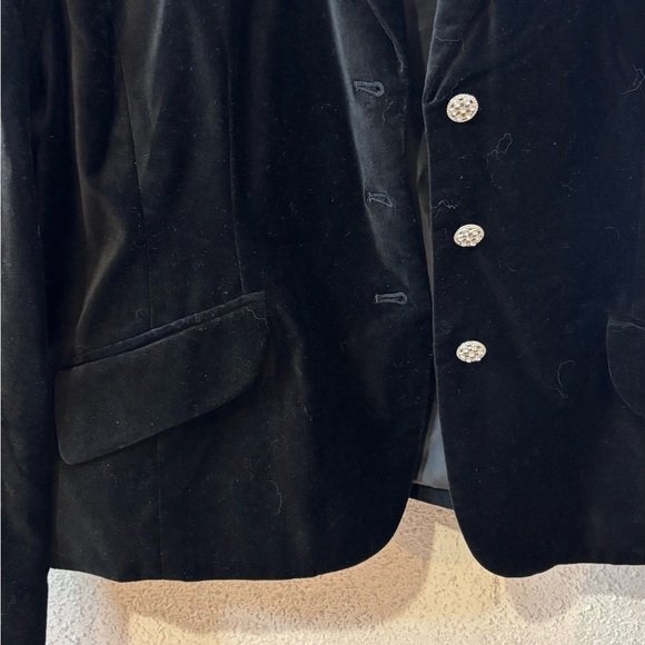 George Men's Classic Black Coat - Picture 4 of 4